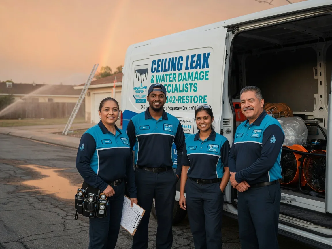 Ceiling Leak Cleanup company in Roberts, WI